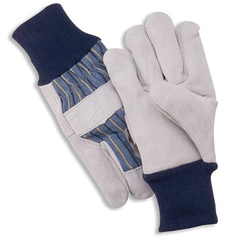 NS Hand Protection Select Shoulder Leather Palm Knitwrist Work Gloves ...