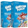 thumbnail image 1 of NS Hawaiian Punch, Berry Blue Typhoon Singles To Go Water Drink Mix, Sugar-Free Low-Calorie Water Enhancer Powder Sticks Beverages 2 Boxes - 8 Sachet per Box - 16 Total Servings, 1 of 7