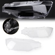 NS Headlight Head Lamp Light Transparent Lens Cover for BMW F30 2013-2016 2Pcs