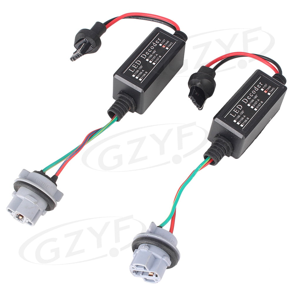 NS LED Decoder Warning Canceler Error Free Anti-Hyper Flash 1 Pair 7440 ...