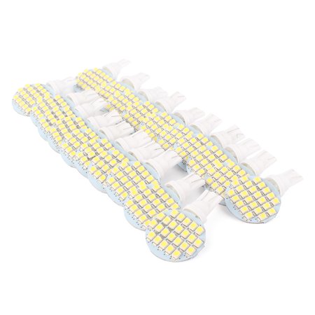 NS LED Light Bulbs6000K White T10/921/194 Super White RV Trailer Landscaping 24SMD Interior LED Light Bulb 20pcs 12V For Car Dome Map Door Courtesy License Plate Lights