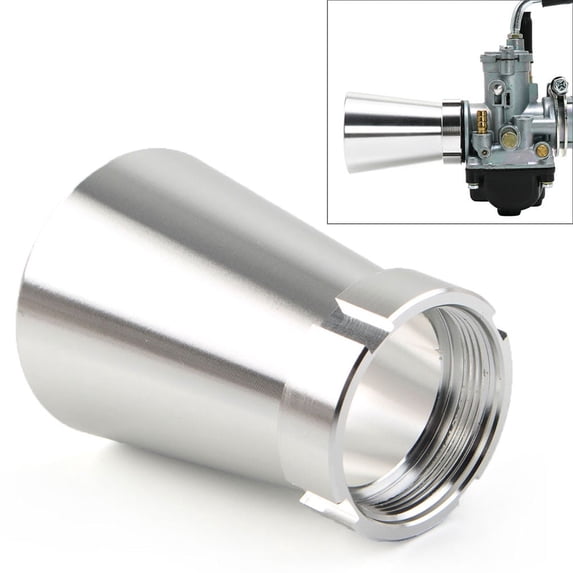 NS M321.25 Velocity Stack Adapter Air Intake Turbo Horn Air Inlet Decorative Cover Fit Carburetor PHBG 17.5AD 4T(A) R2585 /PHBG 19.5AD 4T(A) R2587