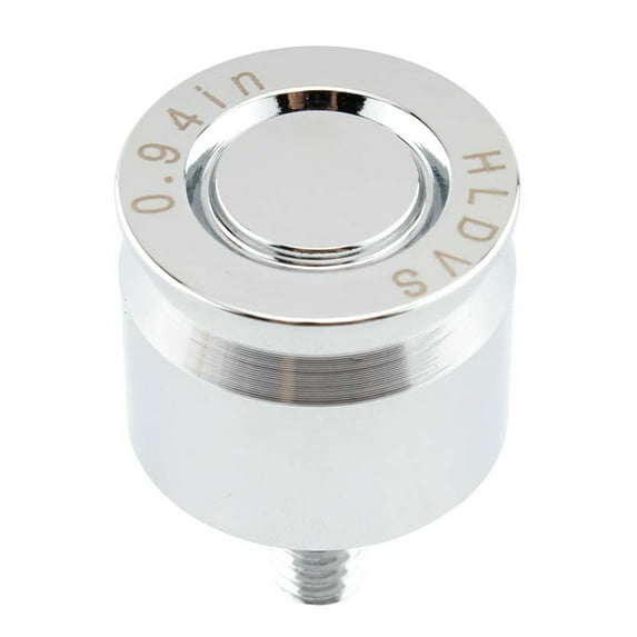 NS M6 Rear Fender Seat Bolt Screw Nut Kit Aluminum Mount Knob Cover for Harley Sportster, Wide Glide, Street Bob, Road king, Fatbob, Streetbob, Softail, Dyna, Street Glide with 1/4-20 thread, Silver