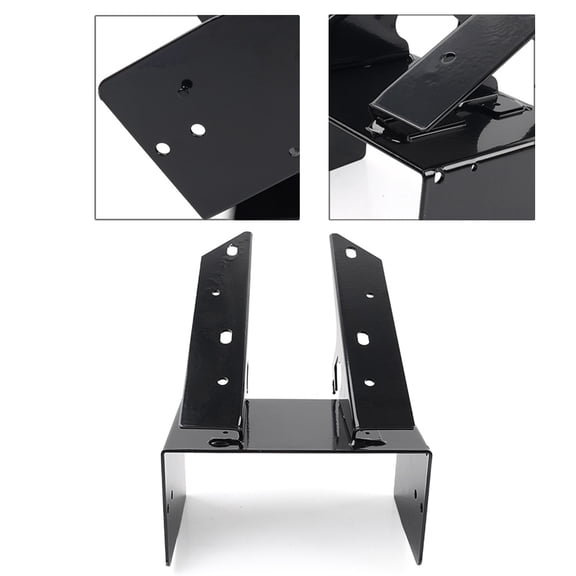 NS Motorbike Front Inner Fairing Mount Stereo for Bracket Support for Road Glide 98-2013 Steel Black