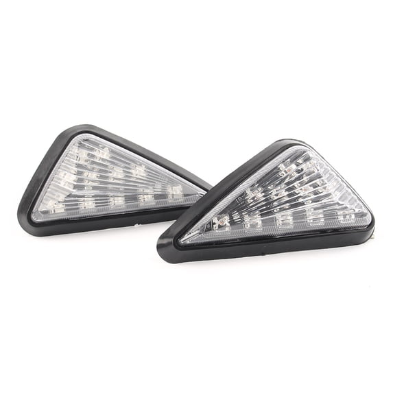 NS Motorbike LED Indicator Blinker Lamp Light for HONDA CBR600RR CBR1000RR 2004-2006, for Suzuki GSXR600 GSXR750 GSXR1000 2001-2005, Clear Lens