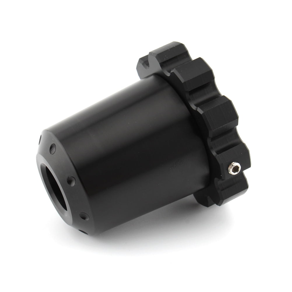 NS Motorcycle Aluminum Throttle Lock Cruise Control Throttle Clamp End Bar for Kawasaki ER-6, ER-6N, ER-6F, KLE 650, ER-5, KLR 650, Ninja 400, VERSYS 1000, Versys 650, Z900, Black