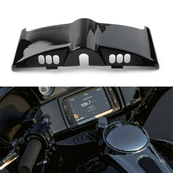 NS Motorcycle Batwing Fairing Inner Cover Cap Protector for Electra Glide FLHT, Ultra Classic FLHTCU, Ultra Class FLHTK, Street Glide FLHX 2014-2018, Black