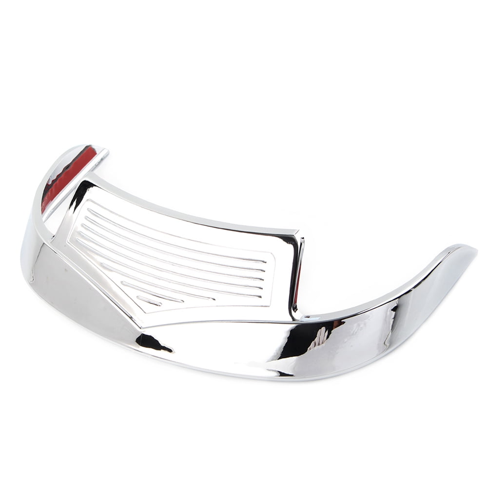 Chrome Front Fender Leading Edge Tip Trim For Harley Touring & Street Glide (Pre-Drilled)