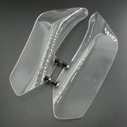 NS Motorcycle Handguard Wind Deflectors Windshield Side Fairing Cover Protector for Yamaha XT1200Z Super Tenere 2012 2013, Transparent