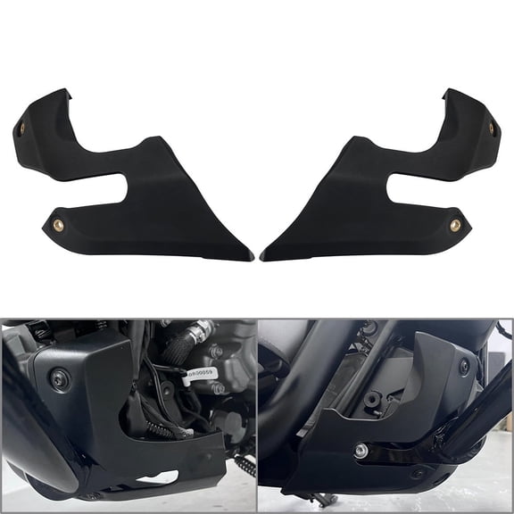 NS Motorcycle Lower Spoiler Fairing Covers Bottom Chin Guards Mudguard for Davidson Nightster 975 RH975 2022 2023 ABS Black