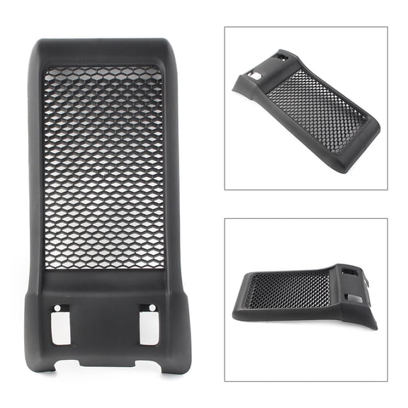 NS Motorcycle Radiator Shrouds Radiator Grille Guard Cover Protector for Davidson Street 750 2015-2019, Black