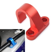 NS Motorcycle Rear Brake Hose Cable Clamp Aluminum Red for YZ80/85/125/125X/250/250F/250X/426F/450F/250FX/450FX, TTR250, WR250/500/450F/250F/400