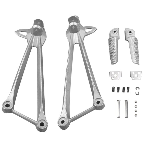 NS Motorcycle Rear Foot Rest Motorcycle Rear Passenger Foot Pegs for NINJA ZX6R 09-12