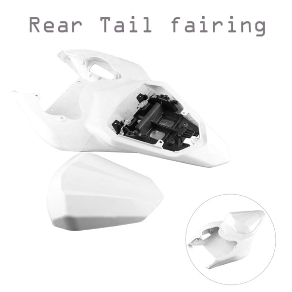 NS Motorcycle Rear Tail Fairing Bodywork Unpainted White For 2006 2007 for YZF R6 New