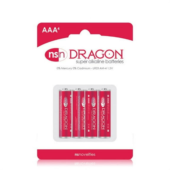 NS Novelties Dragon Alkaline Vibrator, AAA