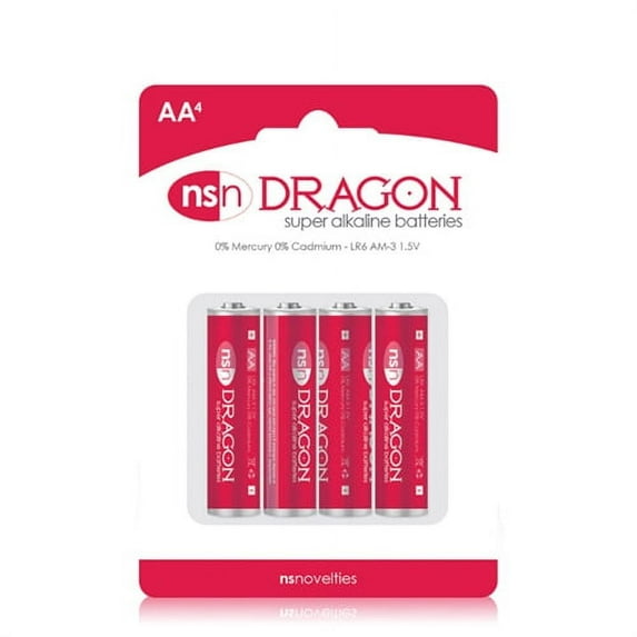 NS Novelties Dragon Alkaline Vibrator, AA