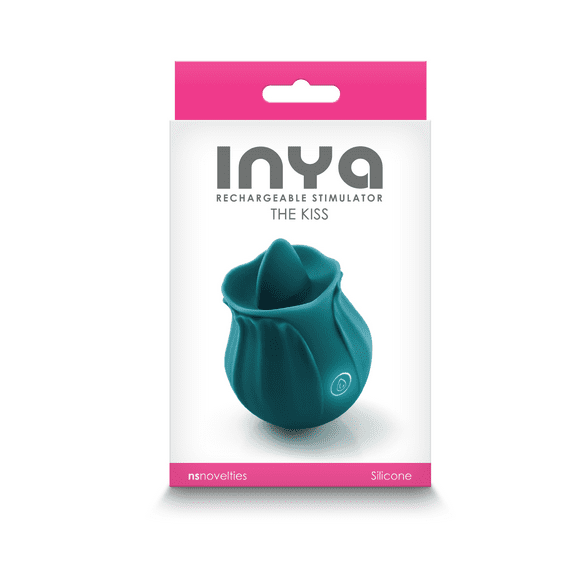 NS Novelties,INYA The Kiss Vibrator Dark Teal,Butterfly Kiss Vibrator