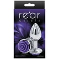 thumbnail image 1 of NS Novelties Rear Assets Rose Anal Plug - Small - Purple, 1 of 2