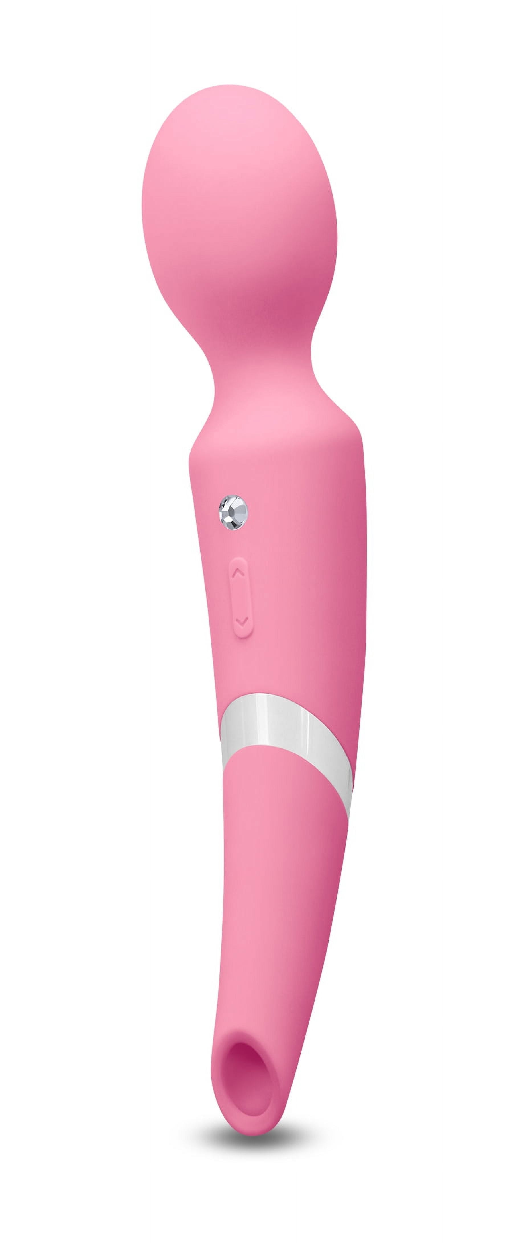 NS Novelties Sugar Pop Aurora Air Pulse Massager Wand - Pink - Walmart.com