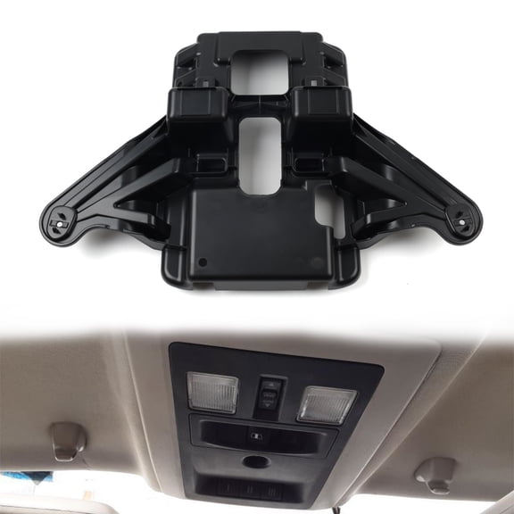NS Overhead Console Bracket 55365119AC Light Retainer for Ram 2500 3500 2010-2018 ABS Black