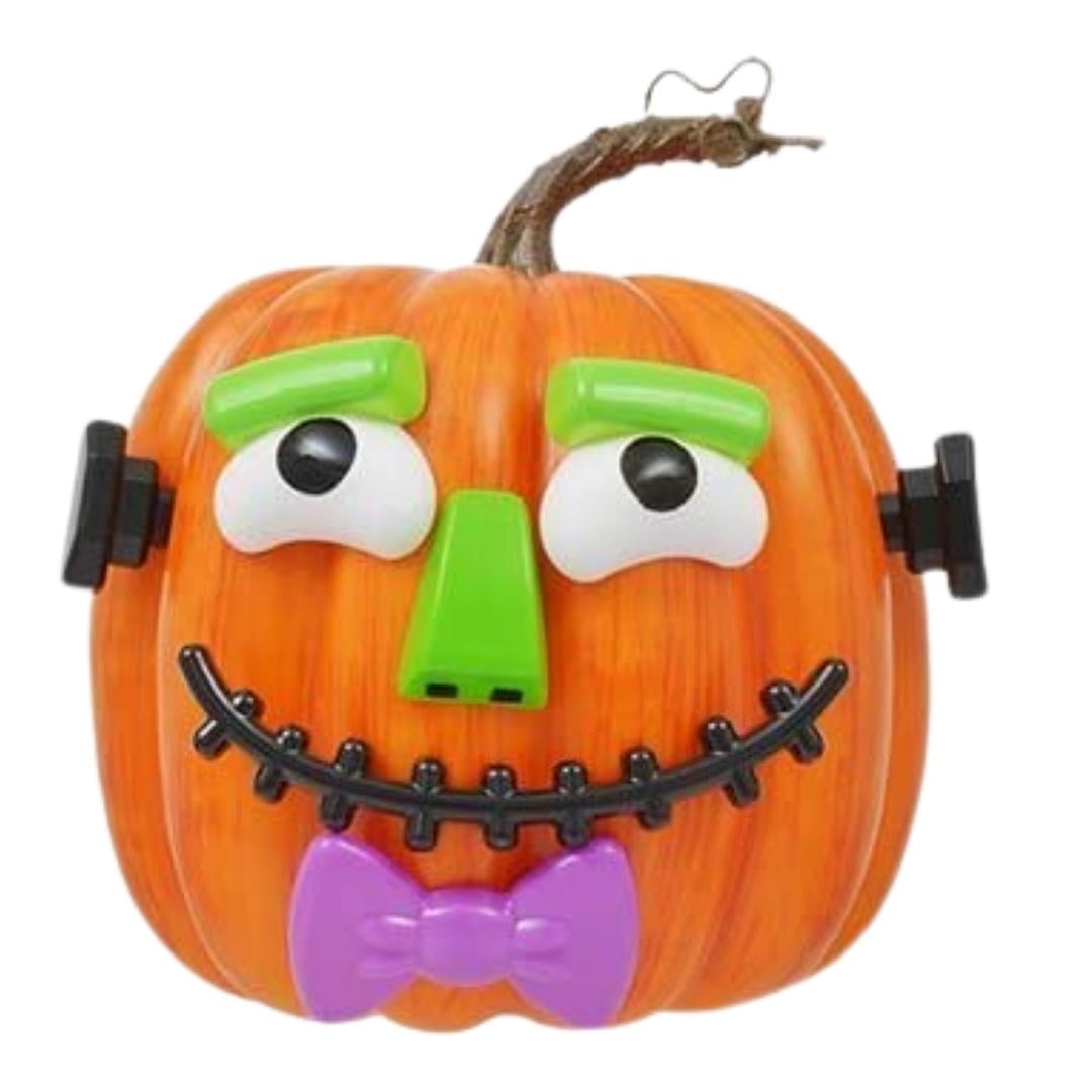Pumpkin Plastic Decorating Kit Jack O Lantern Halloween Autumn Harvest ...