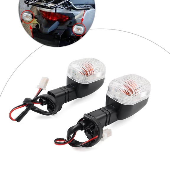 NS Rear Turn Signal Indicator Lamp Blinker Light White Plastics for ZUMA 125 09-23 BWS 50 12-19 for Motorbike