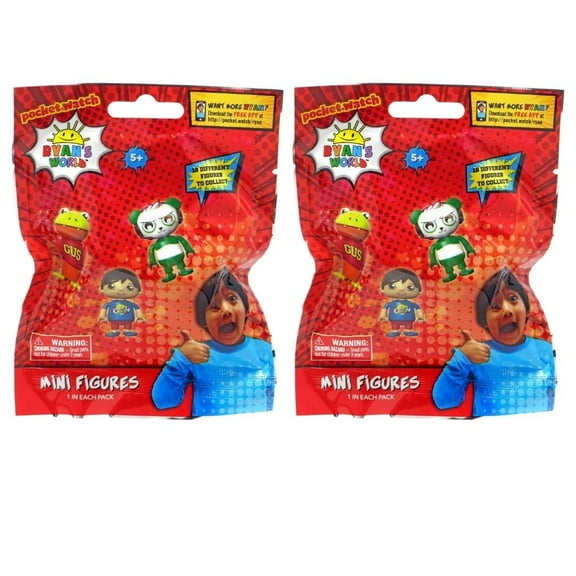 Ryan's World Series 1 Mini Figure Mystery PacK Set of 2