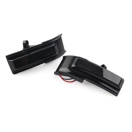 NS Side Rear View Mirror LED Indicator Blinker Lamp, Flowing Dynamic Turn Signal Light Replacement for Ford F-150 2015-2020