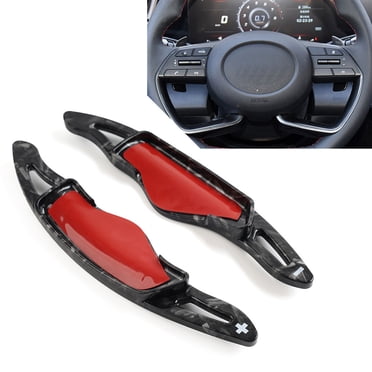 Red Steering Wheel Shift Paddle Extensions For BMW 1 2 3 4 5 6 7 Series – DMT