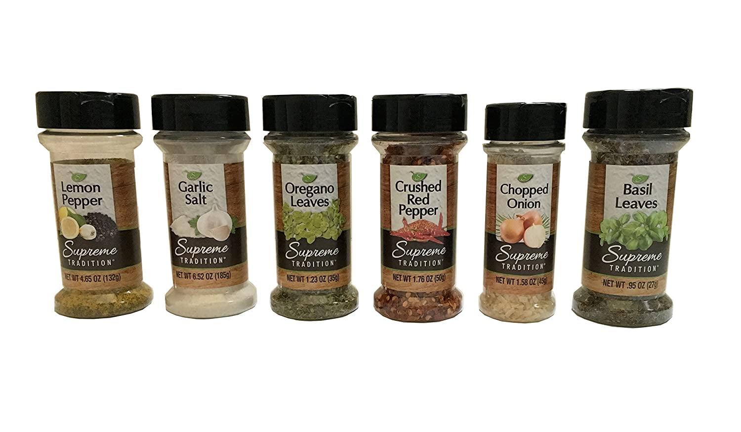 NS Supreme Spice Starter Set #2 with 6 Essential Spices for Cooking – 6 ...