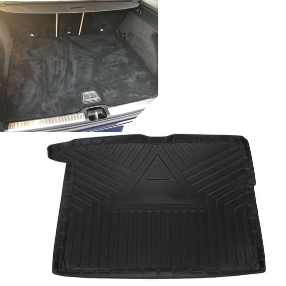 NS TPE Trunk Floor Mat, Waterproof Cargo Liner Rear Trunk Tray Mat for Benz GLC-CLASS 2016-2022