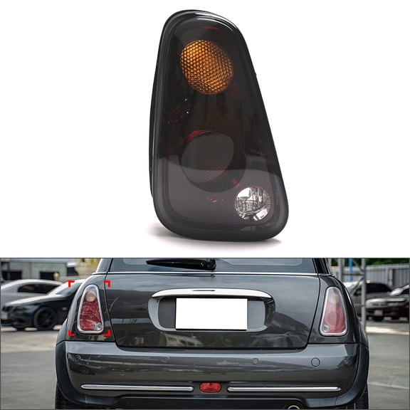 NS Tail Light Assemblies Brake Lamp Rear Parking Light Housing 1 Pc For Mini Cooper R52 Cabrio 05-08 Left ABS
