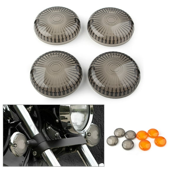 NS Turn Signal Lens for Yamaha Road Star/V Star 1100/Vmax 1200 1700,Amber
