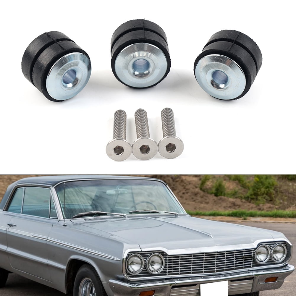 NS Windshield Washer Wiper Motor Mounting Bhing Rubber Grommets Screws