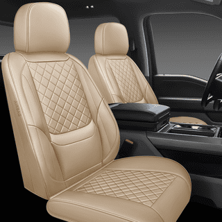 JIPORIER Premium Faux Leather Seat Covers Full Set, Universal Fit for Cars, Trucks & SUVs, Waterproof Protector for 5 Seats,Being