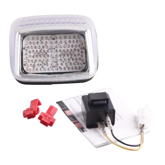 NS for Harley Deuce All Year V-Rod LED Brake Tail Light with Turn Signal Integrated