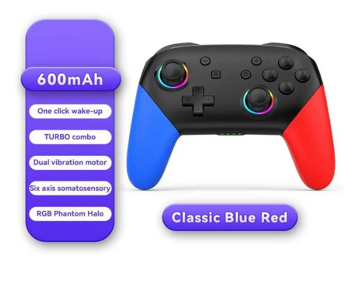 NS gamepad in multiple colors, supports NS/NS OLED, supports 6-axis ...