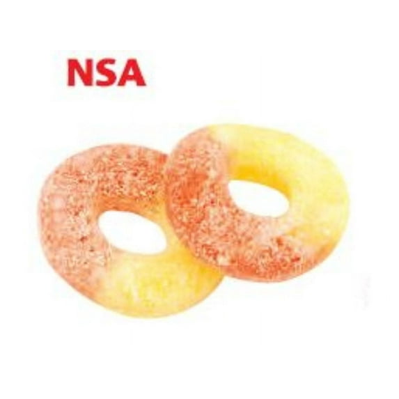 NSA GUMMI PEACH RINGS