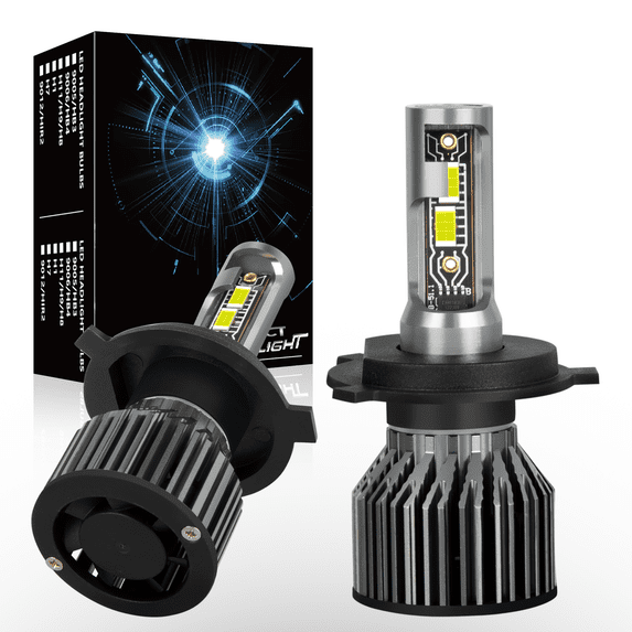 NSDXCT 2x H4/9003 High/Low Beam LED Headlights Conversion Kit White for 2000-2006 Toyota Tundra