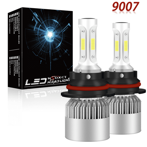 NSDXCT 9007 LED Headlight High/Low Bulbs Kit for Ford Taurus 1990-2005 2006 2007 9007 2pcs