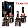 thumbnail image 1 of NSDXCT Combo 9005 9006 LED Headlight Bulbs High Low Beam White for 2005-2010 Honda Odyssey, 1 of 12