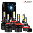 thumbnail image 1 of NSDXCT For 2010-2020 Toyota 4Runner LED Headlight Bulbs 9005 H11 High/Low Beam H11 H8 Fog Light 6000k 6pcs, 1 of 14