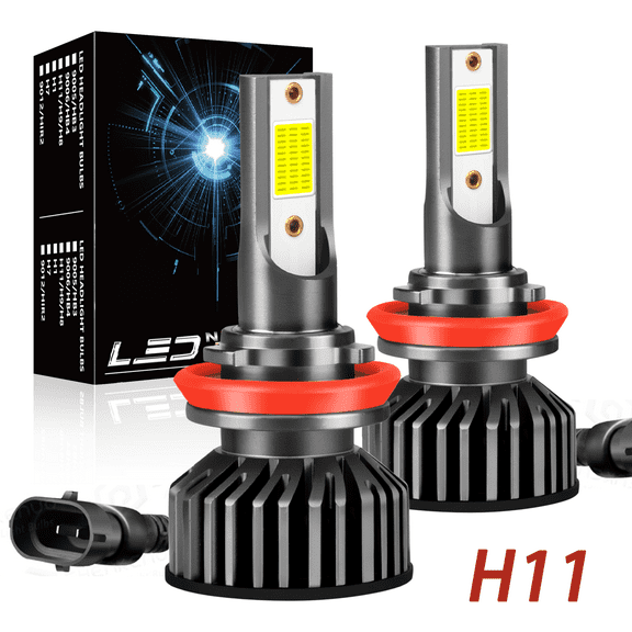 NSDXCT For Buick Verano 2012-2017 H11 LED Headlight Low Beam Bulbs Combo Kit 6000K White Super Bright 2x