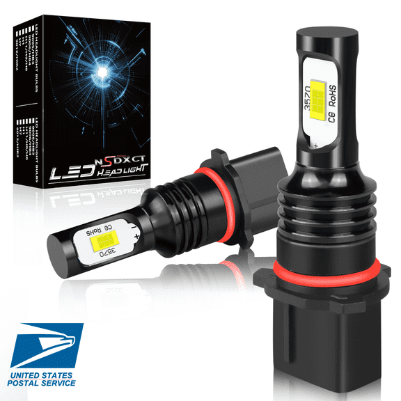 NSDXCT PSX26W/12278 LED Replace Front Fog Light Bulbs plug and play 50W 6000k 2Pcs