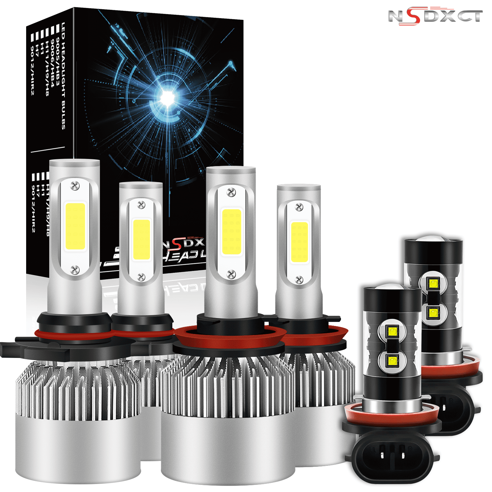 Led Pilot Bulbs NSDXCT for 2006-2018 Honda Pilot LED Headlight Bulbs High Low Beam Fog ...