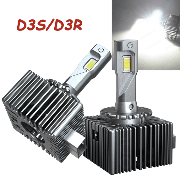 NSDXCT for Dodge Dart 2013-2016 LED Headlight Bulbs D3S D3R High/Low Beam HID Xenon 6500K White 2PC