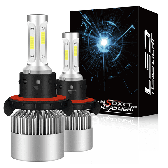 NSDXCT for Ford E-350 Super Duty 2008-2020 H13/9008 High&Low Beam LED Headlight White 6000K 2Pcs