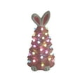 thumbnail image 1 of NSESSHome 2025 Newly Lighted Easter Bunny Ceramic Tabletop Tree Pre-Lit Rabbit Figurines with Colorful Lamp Beads and Bunny Ear Top Spring Easter Holiday Decor Gifts, 1 of 9