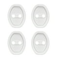 thumbnail image 1 of NSESSHome 4 PCS Car Door Look Shock Absorbing Gasket, Door Closing Buffer and Silencer Silicone Pad, Door Side Sound Insulation Luminous Safety Protector, Universal Car Accessory, 1 of 4