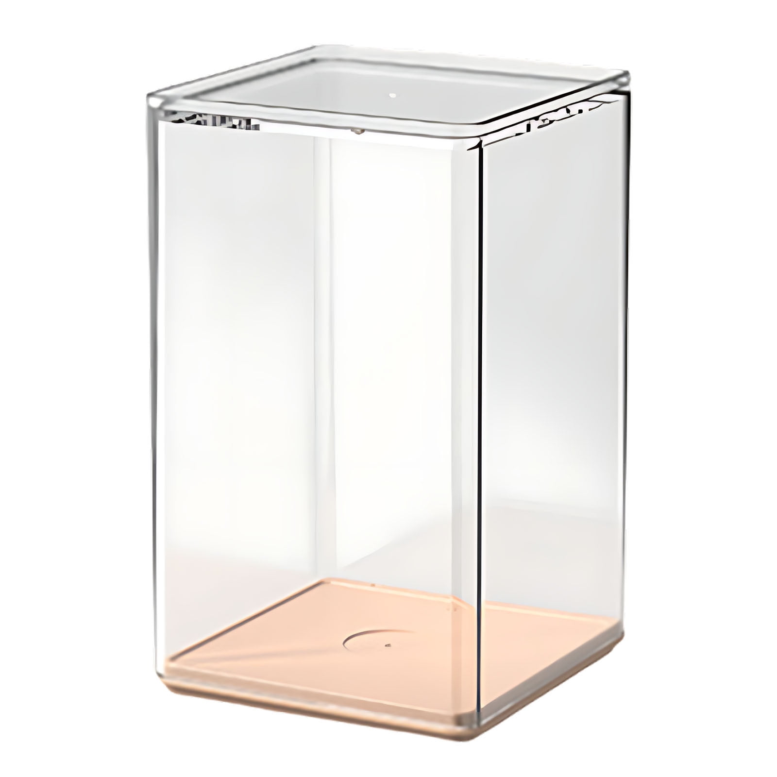 NSESSHome 4Pcs Display Boxes Clear Acrylic Figures Display Case ...